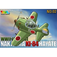 Cute Japanese Nakajima Ki-84 Fighter