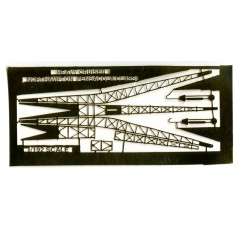 1/192 US Heavy Cruiser Northampton Class Aircraft Crane Set (1 Photo-Etched Sheet)