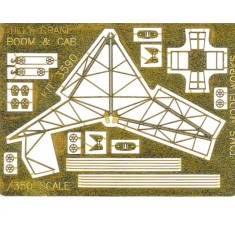 1/350 US Navy Carriers 1960s-90s Tilly Crane Boom w/Open Cab