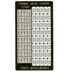 1/400 Titanic Deck Chairs