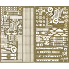 1/700 County Class Cruisers Detail Set for Aoshima kits