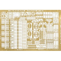 1/700 WWII British Naval Radars & Antennas (1 Photo-Etched sheet)