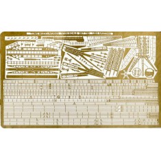 1/700 USS Arizona Detail-up set for Dragon/Mini Hobby Models kit (1 Photo-Etched sheet)