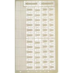 1/700 Inclined Ladders (1 Photo-Etched sheet)