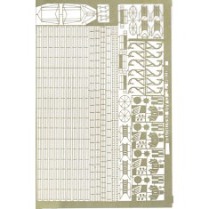 1/700 British Destroyer E Class Detail-up set (1 Photo-Etched sheet)