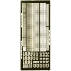 1/700 RMS Olympic Rails for Revell kit (1 Photo-Etched sheet)
