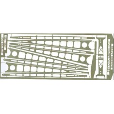 1/96 US Heavy Cruiser Northampton Class Boat Handling Booms (1 Photo-Etched Sheet)
