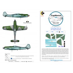 1/24 FW190D - Standard Camo Masks