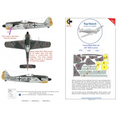 1/24 FW190-A5 series Camo Masks