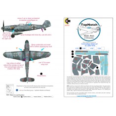 1/24 Messerschmitt Bf109G WNF Camo Masks