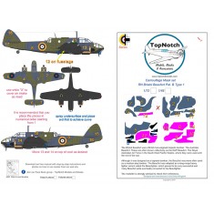 1/72 RN Bristol Beaufort Pat. B Type 1 Camo Masks