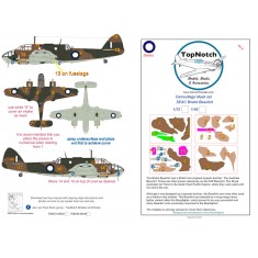 1/72 SEAC Bristol Beaufort Camo Masks
