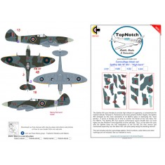 1/24 Spitfire XVI Highback "Griffon" Camo Masks