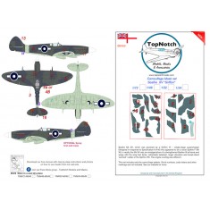 1/72 Seafire XV Highback "Griffon" Camo Masks