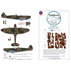 1/24 Spitfire Mk VIII - SEAC Camo Masks