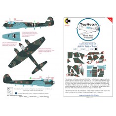 1/32 JU 88 A-1 "Battle of Britain" Camo Masks