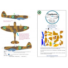 1/72 Spitfire F22 "Desert Scheme - Syria" Camo Masks