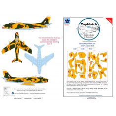 1/48 SAAF Sabre Mk.6 Camo Masks