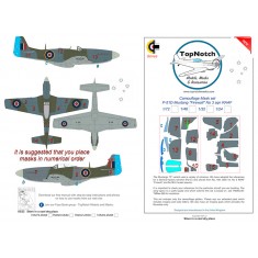 1/32 P-51D Mustang "Firewall" No 3 sqn RAAF Camo Masks