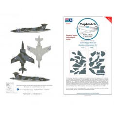 1/48 Blackburn Buccaneer Std Camo Masks