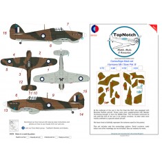 1/32 SEAC Hurricane Mk I Pattern B Camo Masks