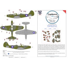 1/32 P-39F Panama Canal Camo Masks