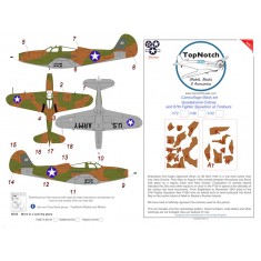 1/32 P-39 Gudacanal Cobras Camo Masks