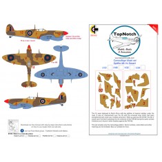 1/32 Spitfire Mk Vc Desert Camo Masks