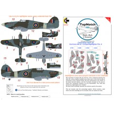 1/32 Hurricane IIC - A Camo Masks