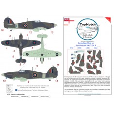 1/32 Sea Hurricane - Mk IIc Pattern B Camo Masks
