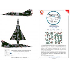 1/32 Mirage III E Camo Masks