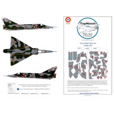 1/32 Mirage IIIR Camo Masks