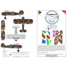 1/32 Gloster Gladiator RAF Day Scheme Camo Masks