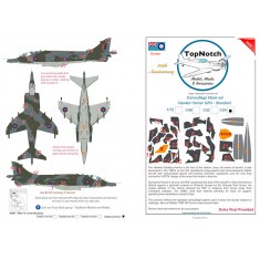 1/32 Hawker Harrier GR3 - Standard Camo Masks