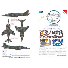 1/48 Hawker Harrier GR3 - Wrap-around Camo Masks