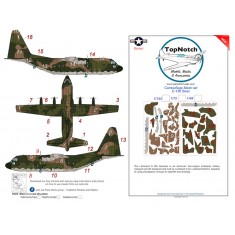 1/48 USAAF - SEAC C-130 Hercules - Reserved Camo Masks