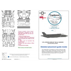 1/48 RAM Masks - F-35B for Kittyhawk kit [Special Edition]