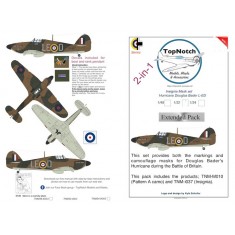 1/32 Hurricane Doulgas Bader L-ED Markings and Camouflage Masks