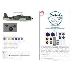 1/24 Hellcat I FAA 800 Sqn "Lt Blyhe Ritchie" Insignia Masks