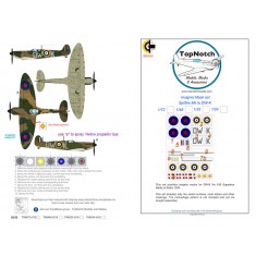 1/72 Spitfire Mk 1a DW-K Insignia Masks