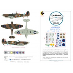 1/24 Spitfire Mk 1a PR-J Insignia Masks