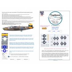 1/32 B-24" Ronnie" 446th Bomb Group Insignia Masks