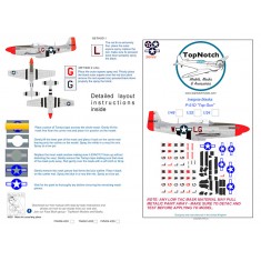 1/48 P-51D "TopGun" Insignia Masks