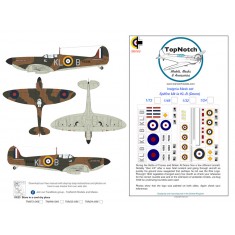1/24 Spitfire Mk Ia KL-B (Deere) Insignia Masks