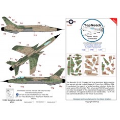 1/48 F-105D Thunderchief Camo Masks
