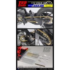 1/12 Team Suzuki Ecstar GSX-RR'20 Chain set for Tamiya kit #14139