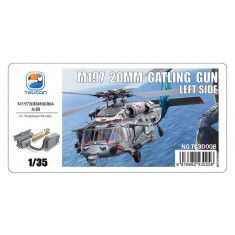 1/35 M197 20mm Gatling Gun Left Side for Knighthawk MH-60S