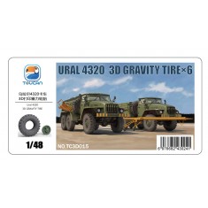 1/48 URAL 4320 3D Gravity Tyres (6pcs)