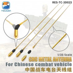 1/35 PLA Metal Antenna with Base
