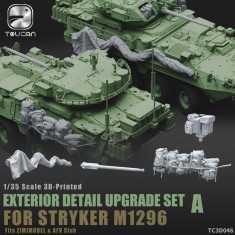 1/35 Stryker M1296 Exterior Detail Upgrade Set A for Zimi/AFV Club kits